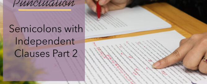 Semicolons - Katie Chambers - Editor